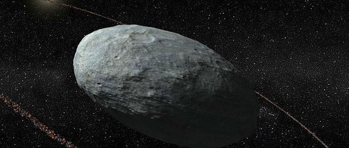 Planeta karłowata Haumea posiada pierścień.