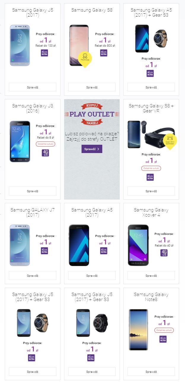 Play Samsung promocja 