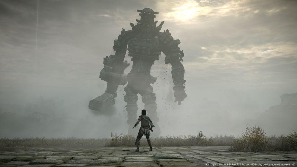 shadow of colossus sony ps4 pgw 2017 