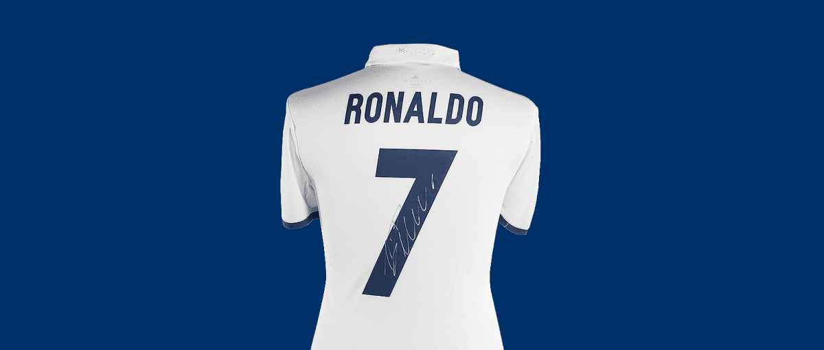 Koszulki z podpisem Cristiano Ronaldo i Gareth’a Bale’a - konkurs