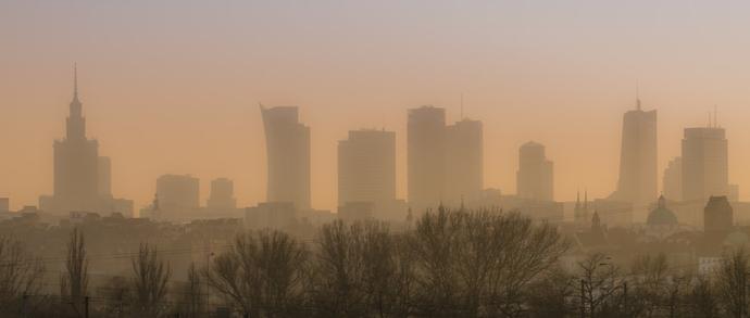 Smog w Polsce: Kraków, Śląsk (Katowice) i Warszawa