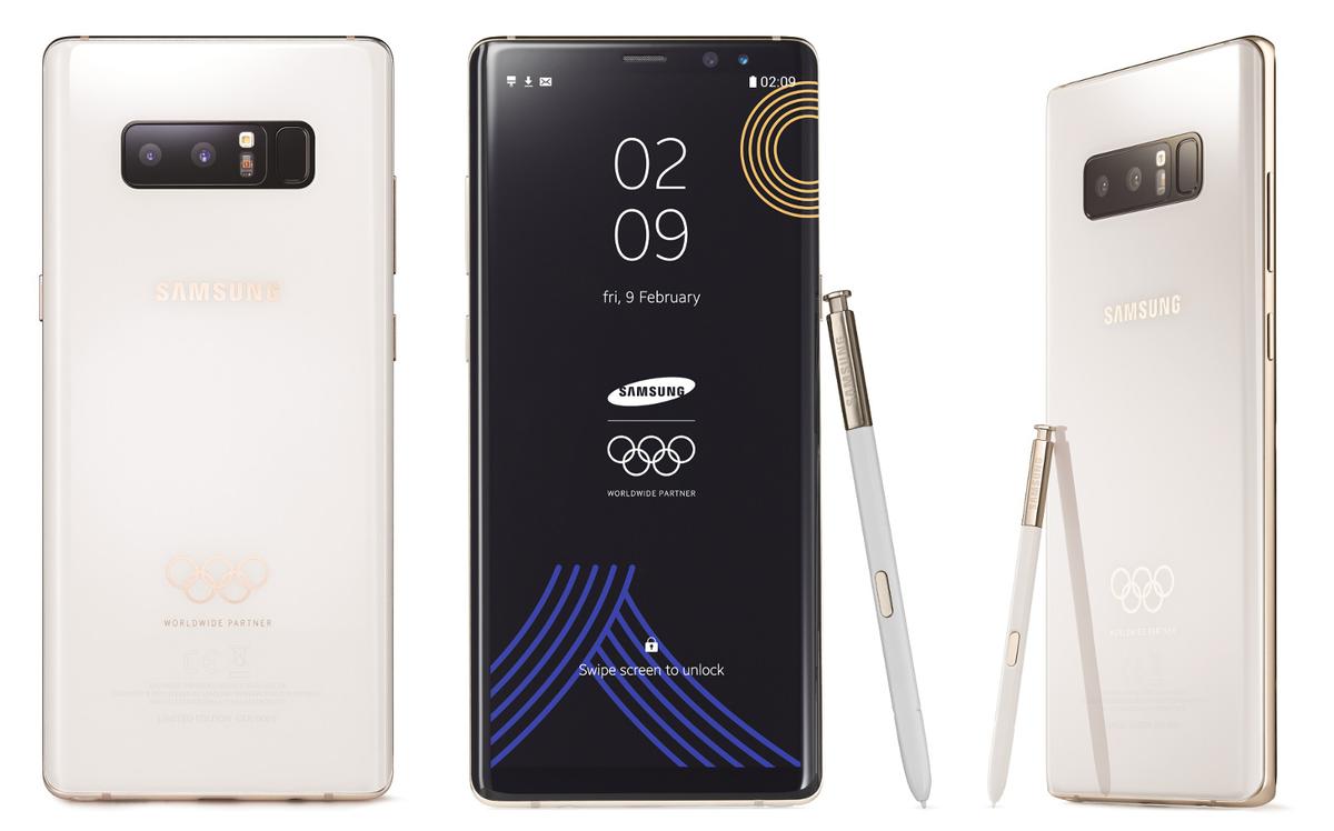 Samsung wydał Galaxy Note 8 w wersji olimpijskiej. Nie ma jej w sklepach