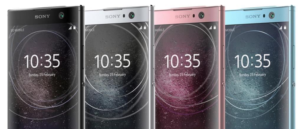 Tak wyglądają nowe smartfony Sony Xperia L2, XA2, i XA2 Ultra