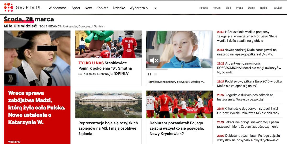 nowy layout gazeta.pl