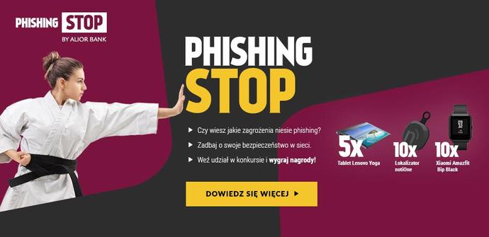 Konkurs Alior Banku na polską nazwę "phishing".