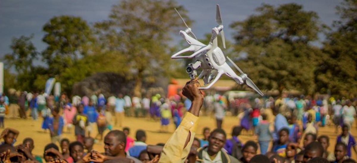 drony w Afryce w Malawi
