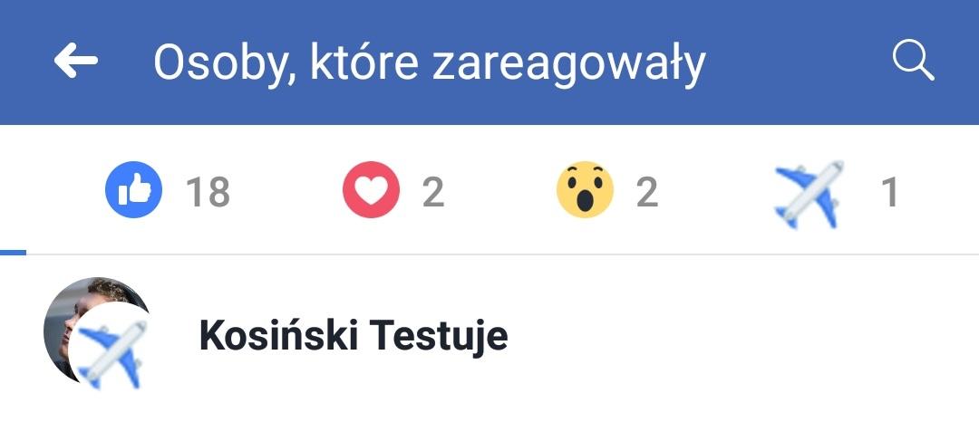 Nowe reakcje na Facebooku: płomień i samolot class="wp-image-777757" title="Nowe reakcje na Facebooku: płomień i samolot" 