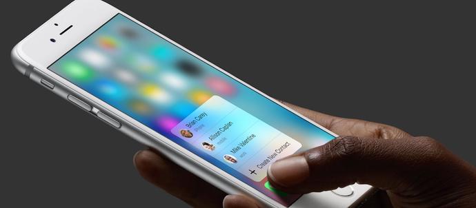 3d touch iphone 6s
