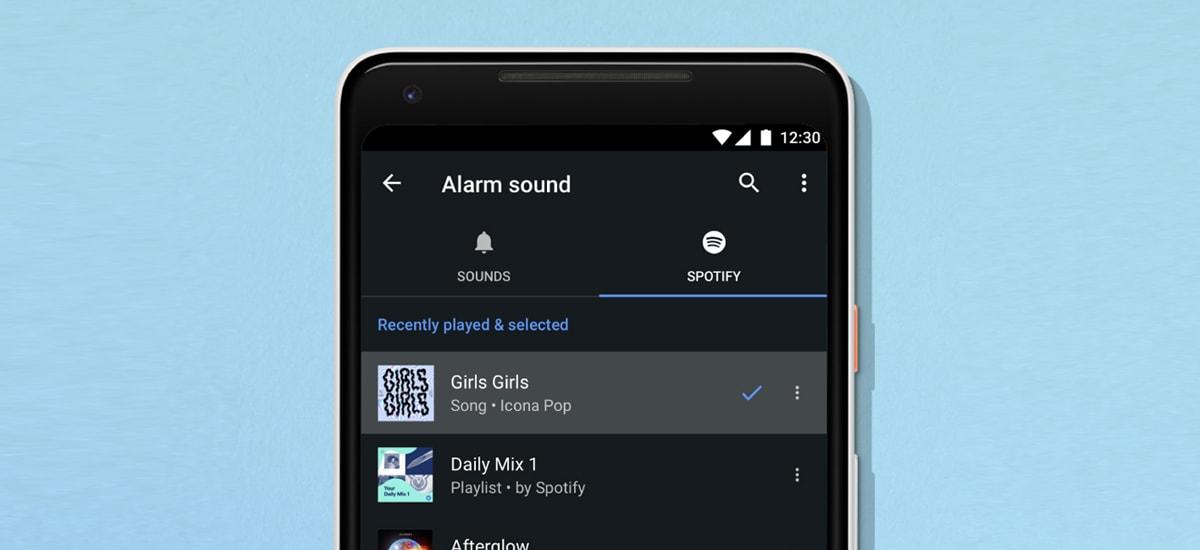 Budzik na Androida ze Spotify