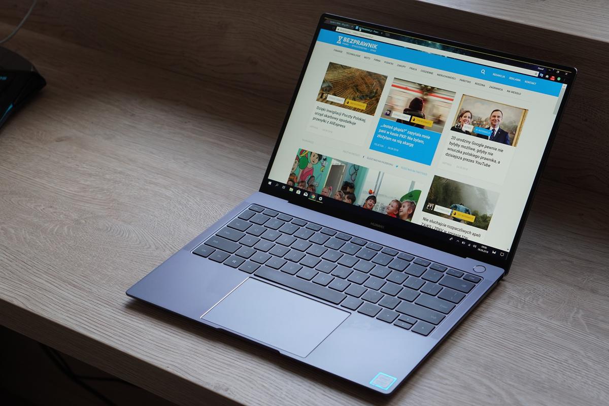 Huawei Matebook X Pro pokazuje, że laptop może być i szybki, i smukły