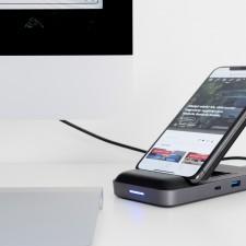 HyperDrive 7.5W Wireless Charger USB-C Hub