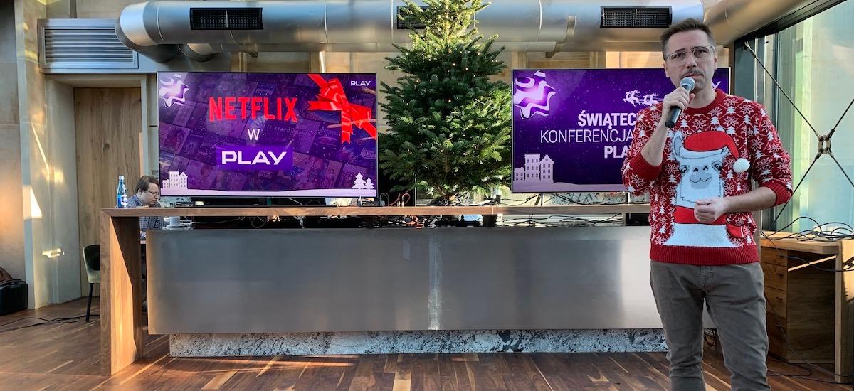 Netflix w Play - pół roku bez opłat, nielimitowany transfer na usługi VOD