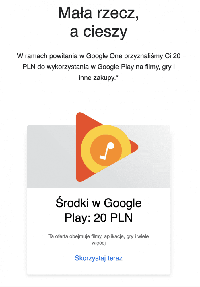 Google One w Polsce - cena, opinie. class="wp-image-867373" 