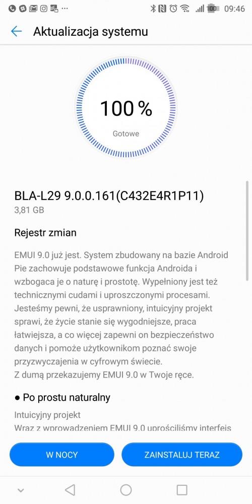 Huawei Mate 10 Pro Android 9.0 pie 