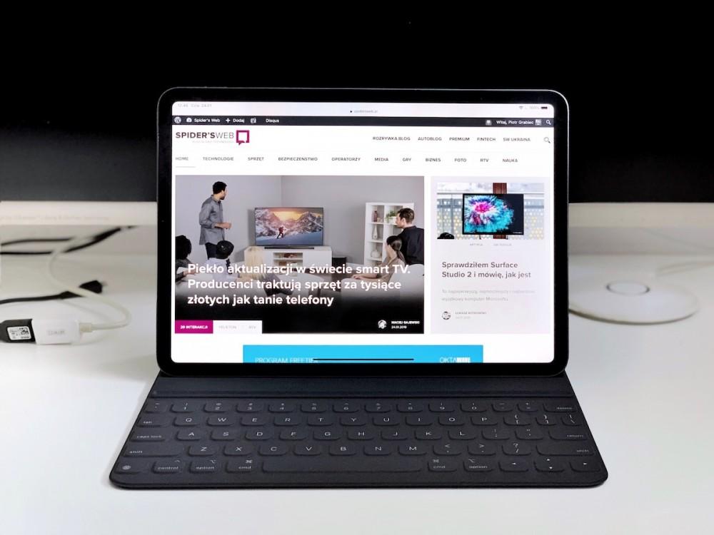 ipad pro 2018 11 smart keyboard folio klawiatura do tabletu 