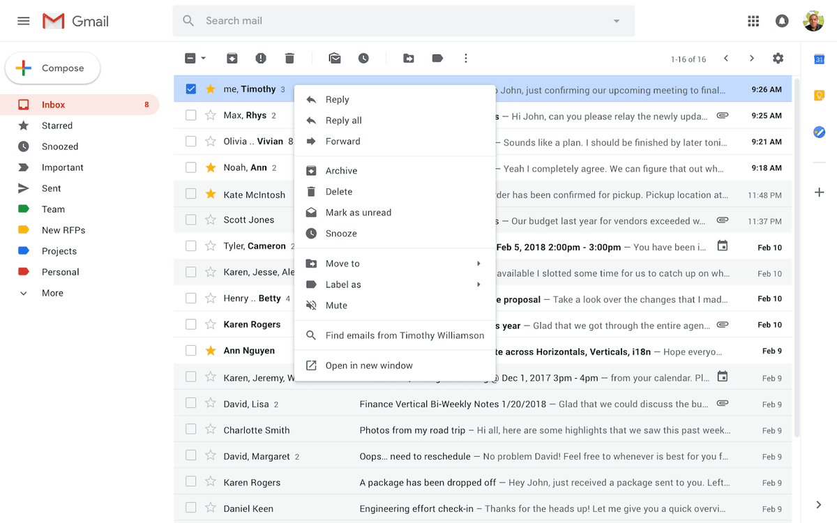 Gmail nowość 