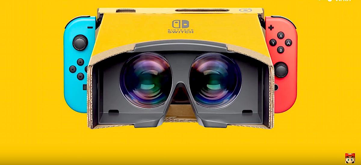 VR od Nintendo na pierwszym zwiastunie: Nintendo LABO VR Kit