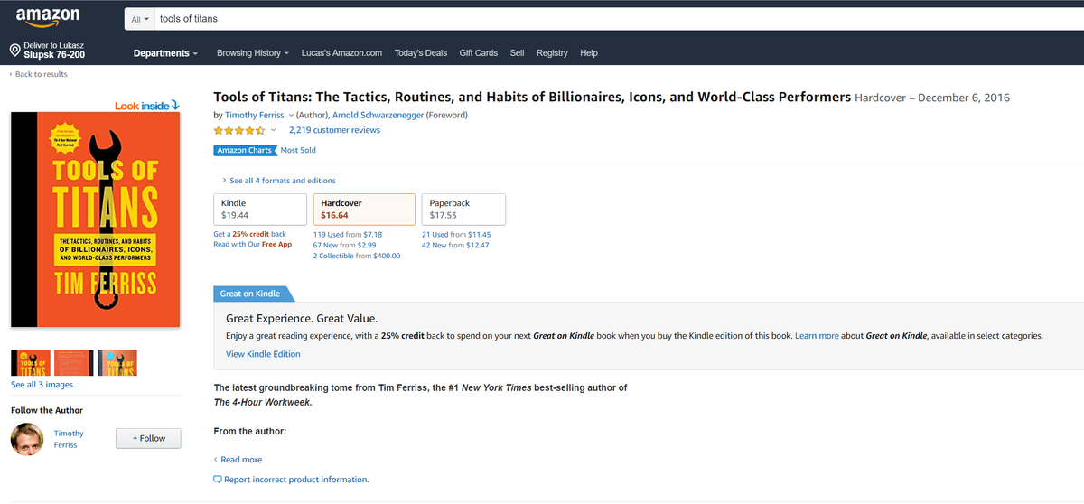 Ceny e-booków amazon 