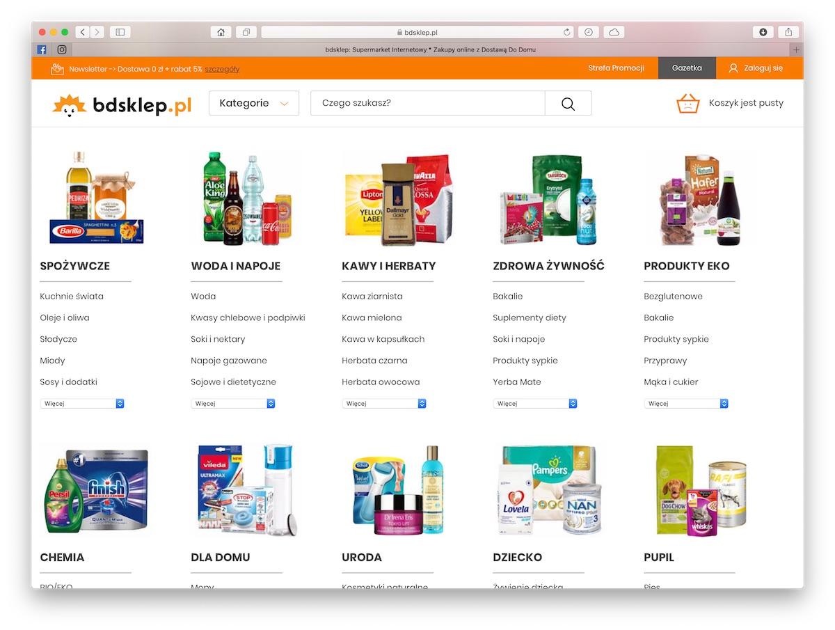 zakupy spożywcze online supermarket internetowy bdsklep.pl class="wp-image-899118" 