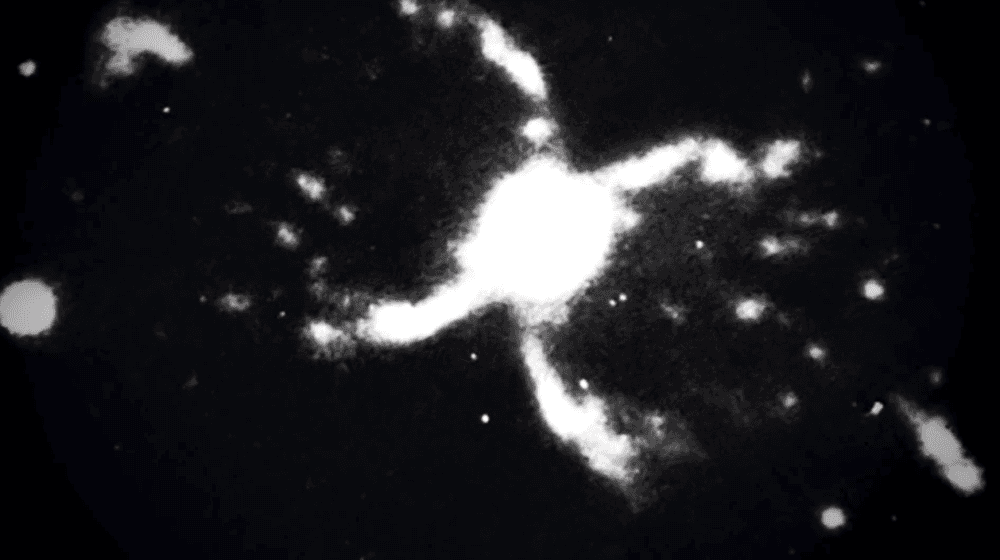 Mgławica Południowy Krab, pierwsze zdjęcie z 1989 r. Fot. NASA class="wp-image-930473" 