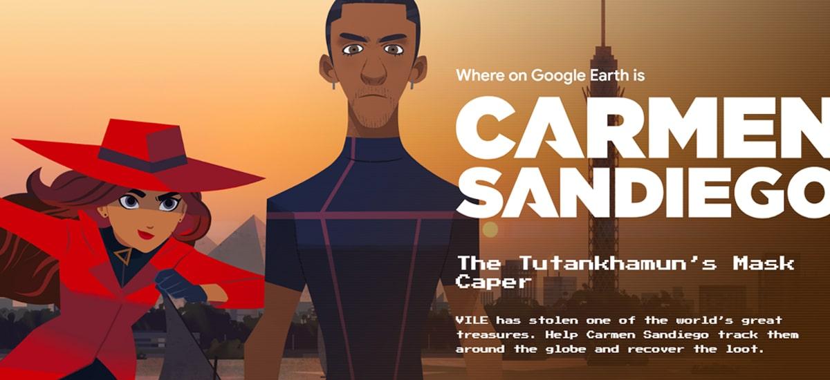 Gdzie jest Carmen Sandiego? W Google Earth