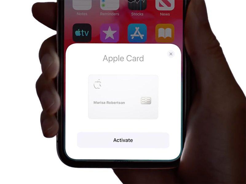 Apple Card aktywacja nowej karty 