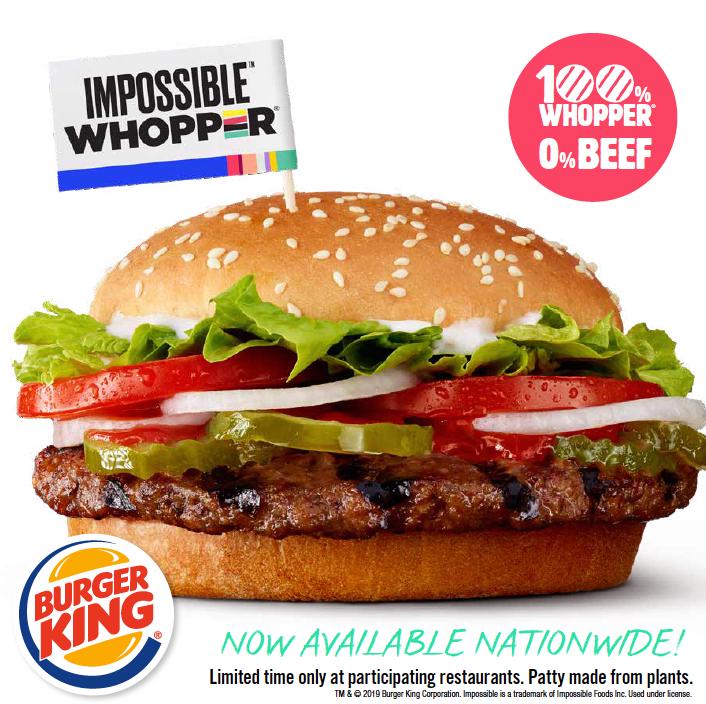 Impossible Whopper - Burger King 