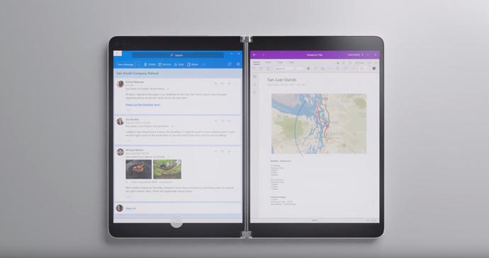 Surface Neo to urządzenie z dwoma ekranami i Windows 10X