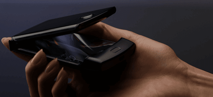 Oto Motorola Razr z klapką i zginanym ekranem - pierwsze zdjęcia