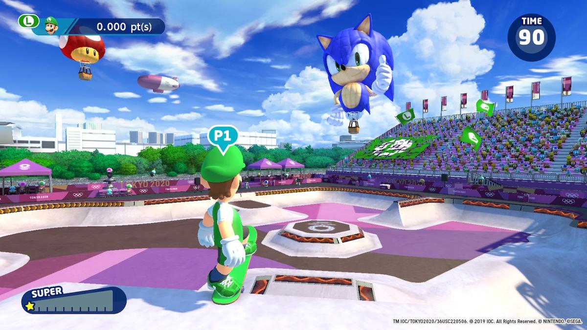 Mario &amp; Sonic at the Olympic Games Tokyo 2020 skateboard class="wp-image-1037444" title="Mario &amp; Sonic at the Olympic Games Tokyo 2020 skateboard" 