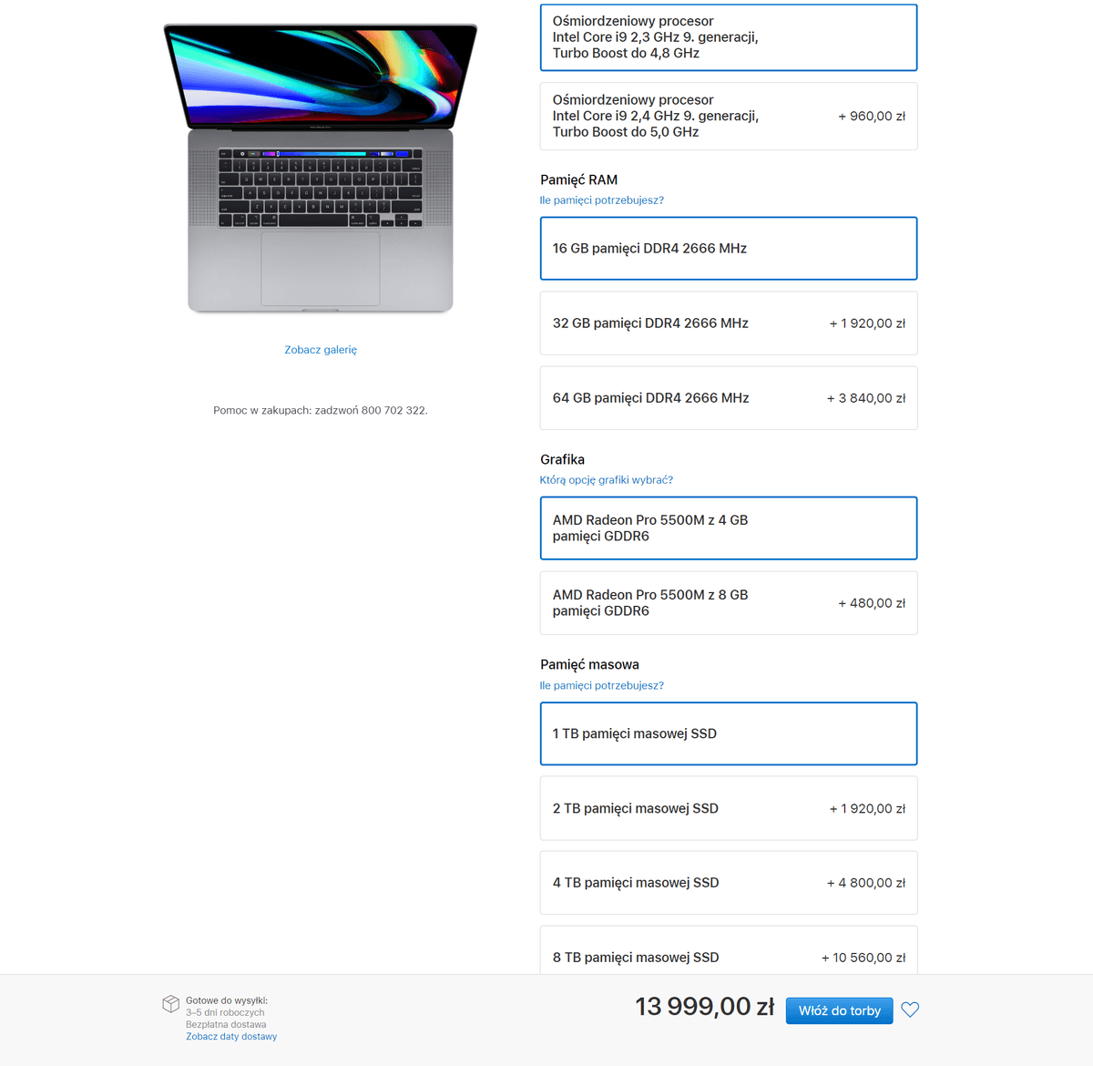 MacBook Pro 16 - ceny w Polsce class="wp-image-1038236" 