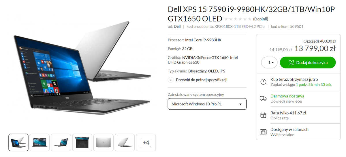 MacBook Pro 16 czy Dell XPS 15 