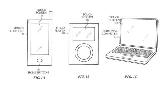 apple touch id patent 