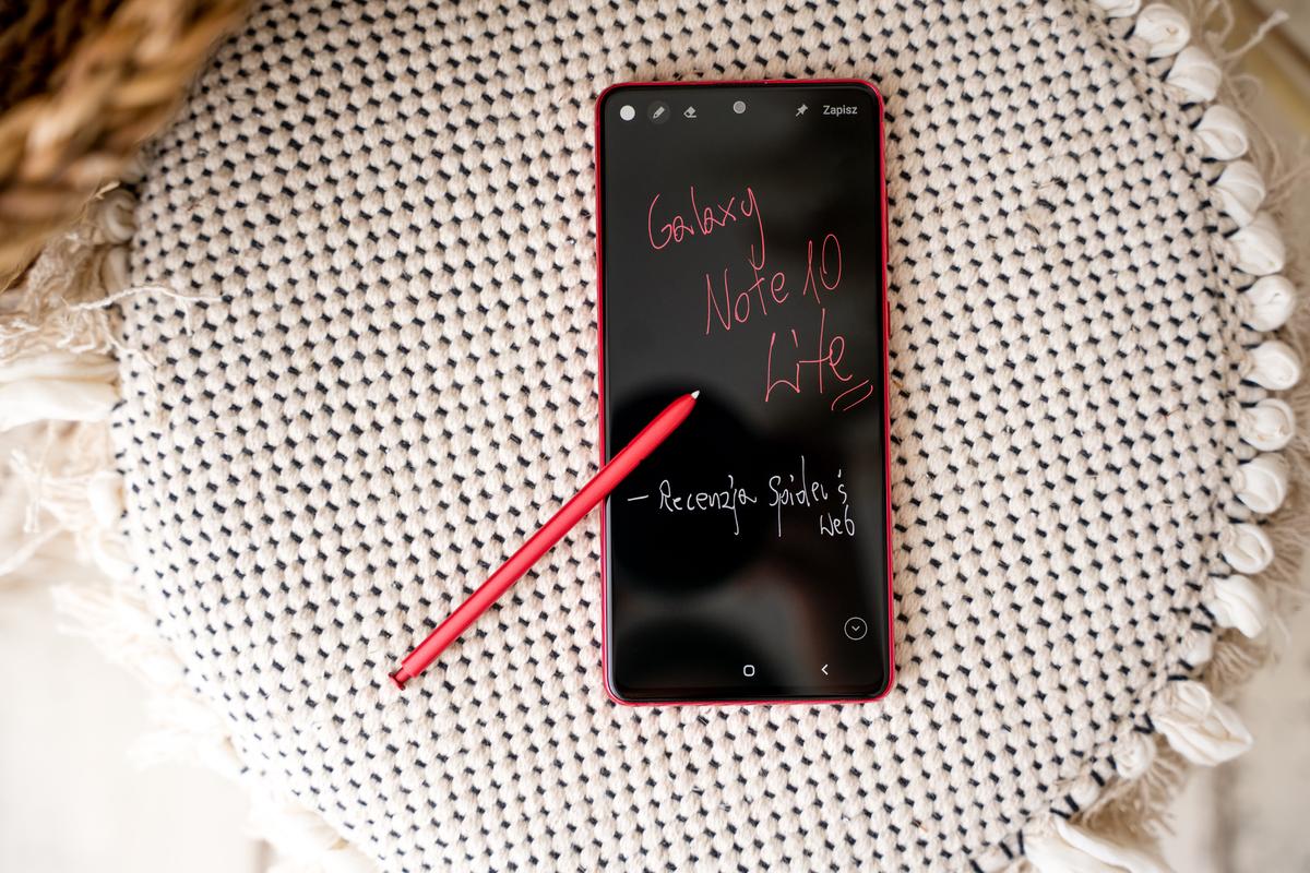 Galaxy Note 10 Lite opinie 