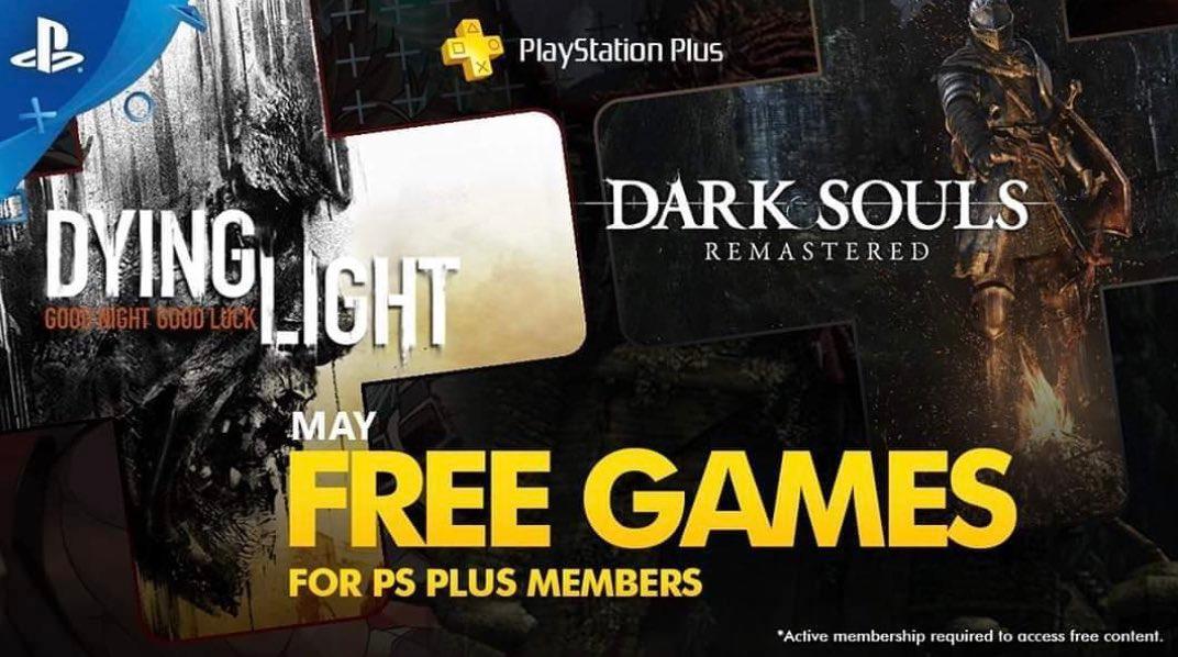 PS Plus na maj: Dying Light i Dark Souls Remastered class="wp-image-1134931" 