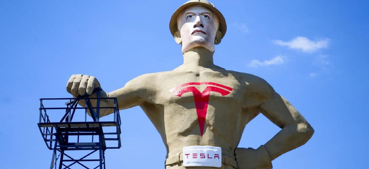 Takiego Elona Muska jeszcze nie było. 23-metrowy przedsiębiorca spogląda na miasto w Oklahomie