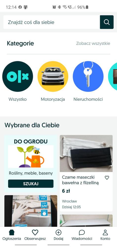 olx.pl nowy wygląd logo 