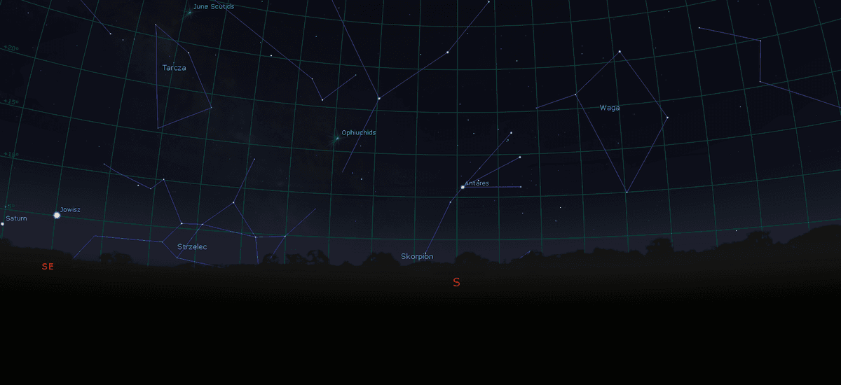 Antares jest 700 razy większy od Słońca. Jak zobaczyć czerwonego nadolbrzyma?