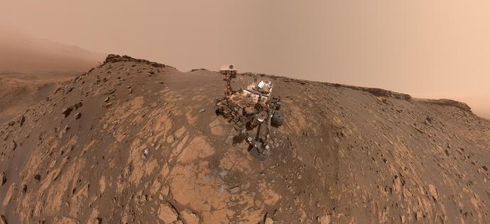 Jak łazik Curiosity wykonał swoje własne selfie. Jest nagranie
