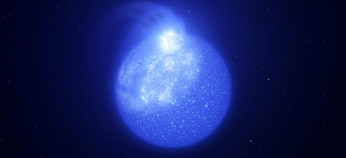 Gorące gwiazdy uwalniają energię kilka milionów razy większą niż Słońce