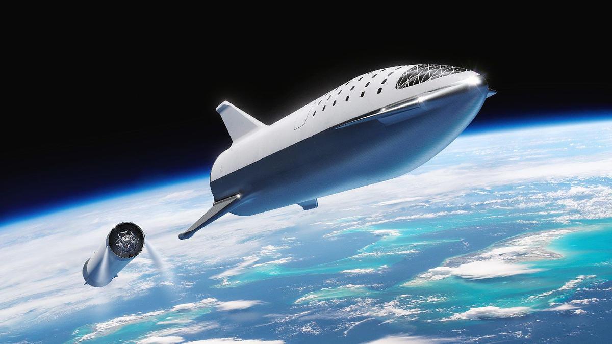 SpaceX postawił w końcu Starshipa na Super Heavy. To prawdziwe monstrum