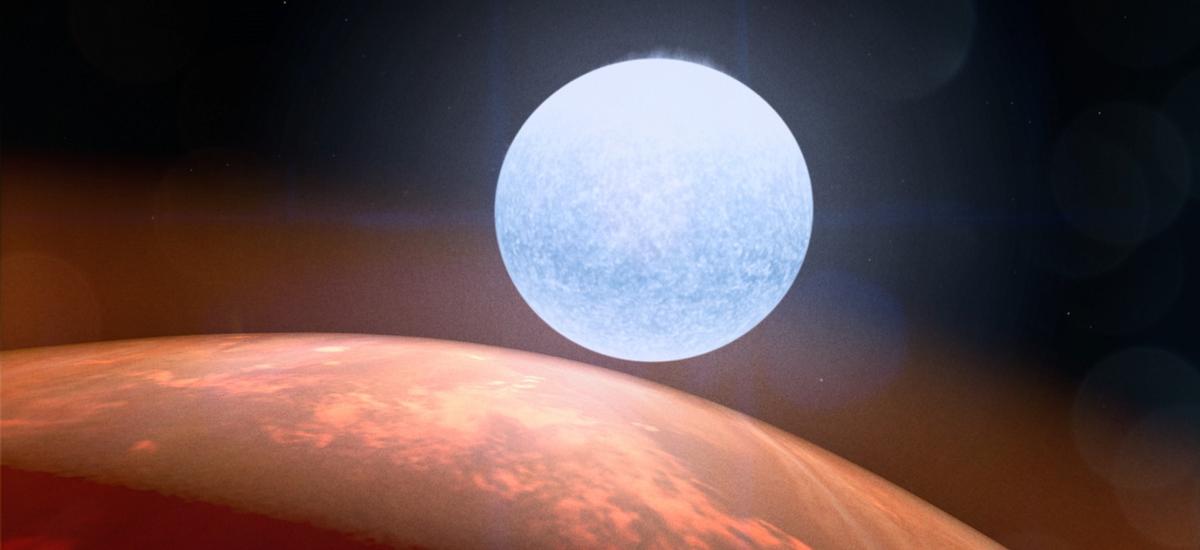 Spłaszczona gwiazda, planeta z zimą trwającą 9 godzin. Witaj na KELT-9 b