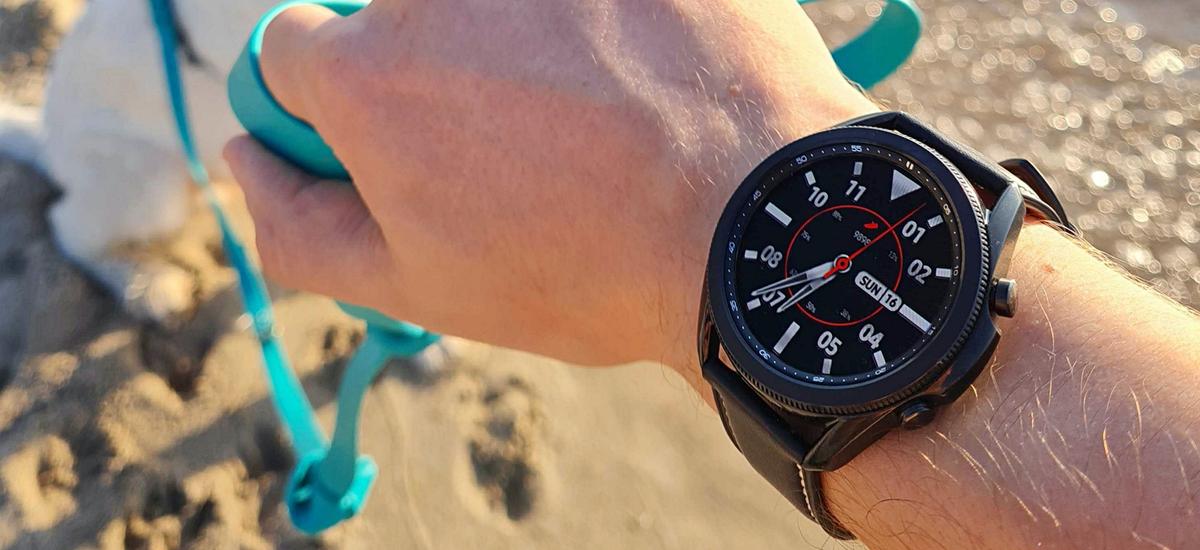 Samsung Galaxy Watch 3 - test wytrzymałości na plaży