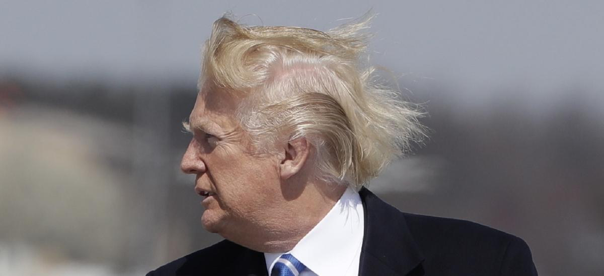 Trump potrzebuje idealnej fryzury, dlatego wzrośnie ciśnienie wody w całym kraju