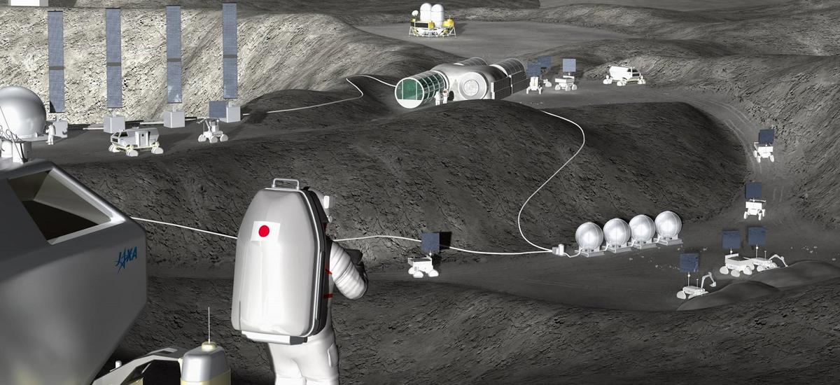 Japończycy chcą zbudować fabrykę paliwa na Księżycu. Będą nim zasilać statki latające na stację Gateway