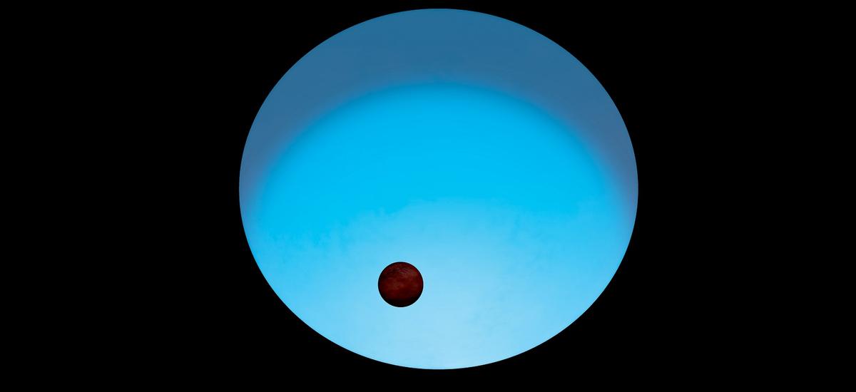 Ultra-gorący jowisz WASP-189b. To jedna z najbardziej ekstremalnych planet
