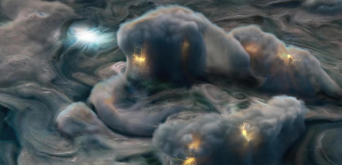 Sonda Juno dostrzegła coś w atmosferze Jowisza. Pytanie, czy to duszki czy elfy