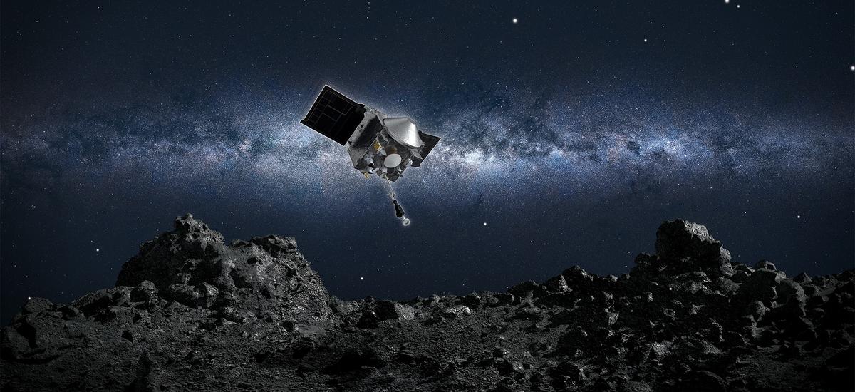 Sonda OSIRIS-REx odkrywa zdumiewającą przeszłość planetoidy Bennu. Za tydzień  jej dotknie