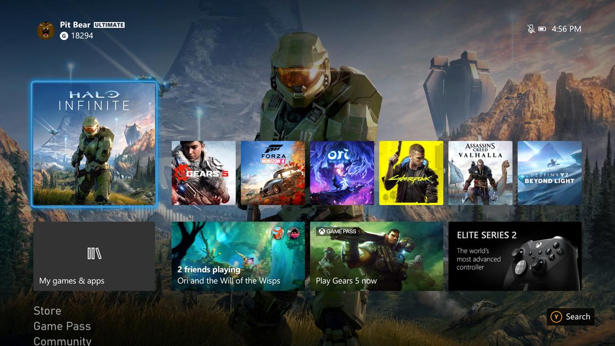 Motywy i nowy ekran główny pojawiły się na Xbox One