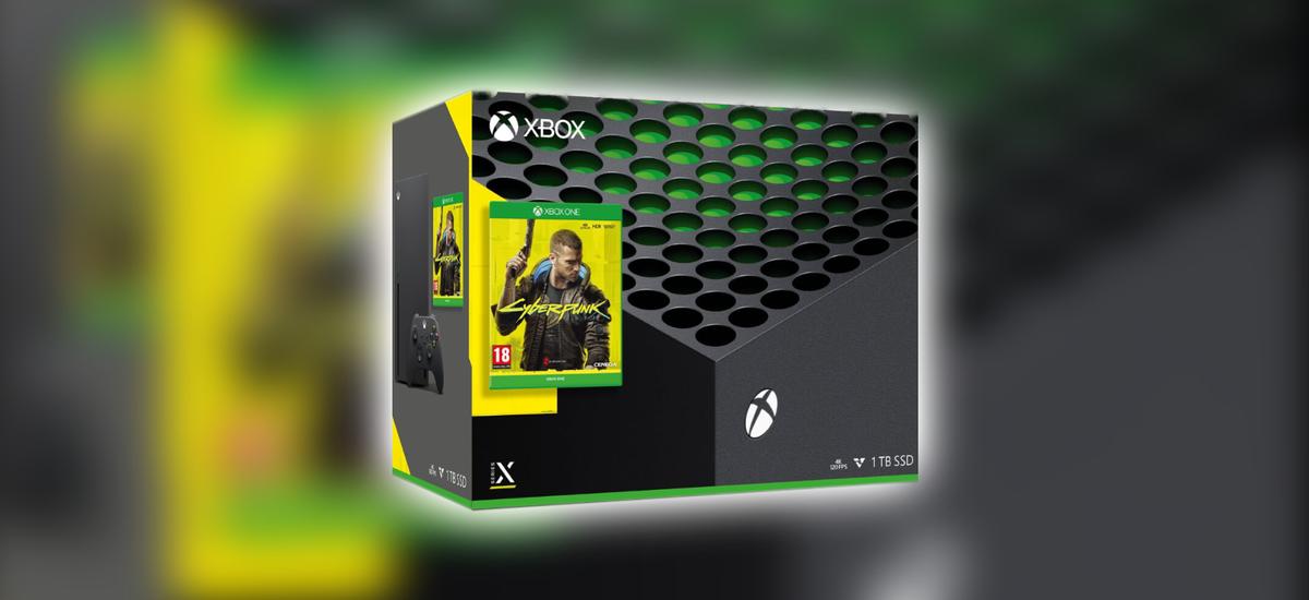 Xbox Series X możesz już zamówić w zestawie z Cyberpunk 2077